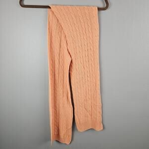Portolano Cashmere Orange Scarf